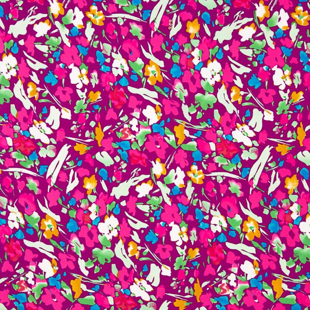 Crepe Poliéster Flor Dreia Orquídea - Ribes y Casals