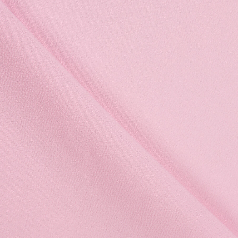 Retal Crepe Liso Rosa Claro 220x140 cm - Ribes y Casals
