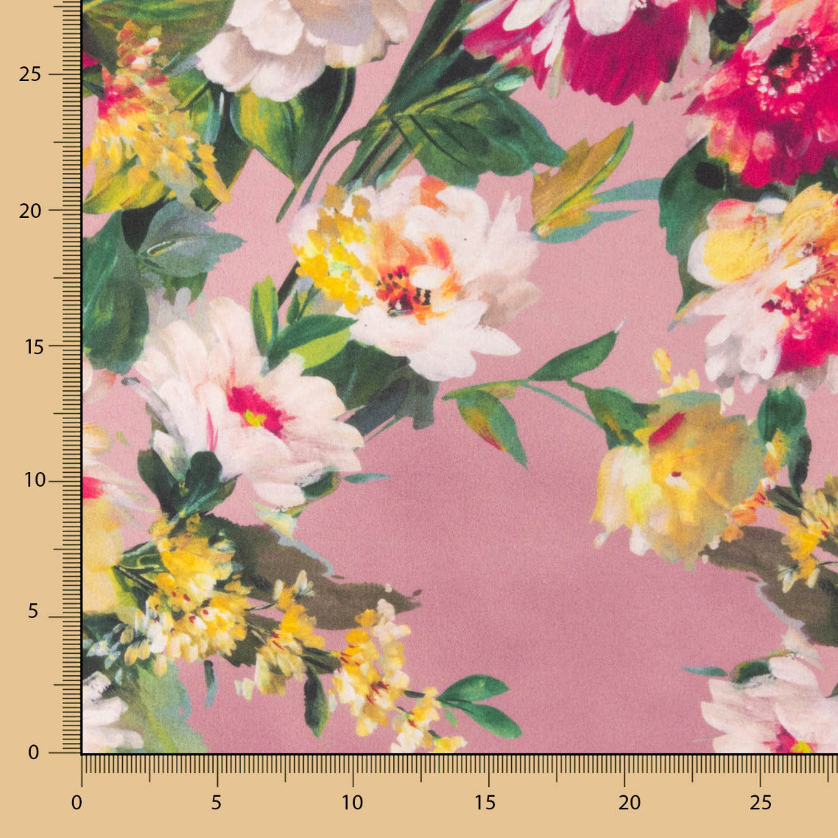 Fama Stretch Flores Rosa Maquiagem - Ribes y Casals