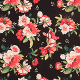 Tecido Bi-Stretch Cretonne Preto - Ribes y Casals