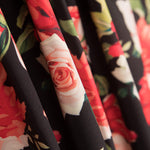 Tecido Bi-Stretch Cretonne Preto - Ribes y Casals