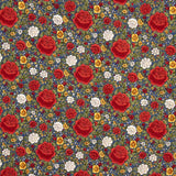 Crepe Poliéster Cretona Real Azul Escuro - Ribes y Casals