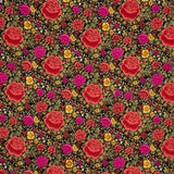 Crepe Poliéster Cretona Real Preto - Ribes y Casals