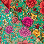 Crepe Poliéster Cretona Real Verde - Ribes y Casals