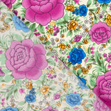 Crepe Poliéster Cretona Real Buganvília - Ribes y Casals