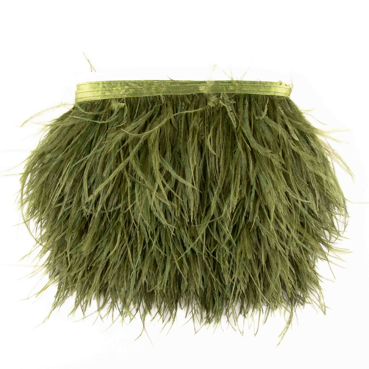 Franja de Plumas Plus Musgo - Ribes y Casals