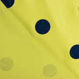 Fama Lima Bolinhas Flocked Azul 30mm - Ribes y Casals