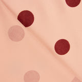 Fama Rosa Claro Bolinhas Flocked Rosa 30mm - Ribes y Casals