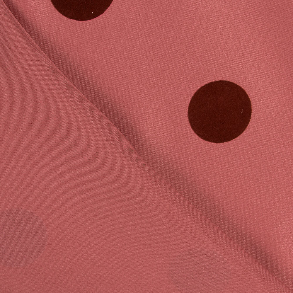 Fama Rosado Ruibarbo Bolinhas Flocked Granada 30mm - Ribes y Casals