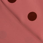 Fama Rosado Ruibarbo Bolinhas Flocked Granada 30mm - Ribes y Casals