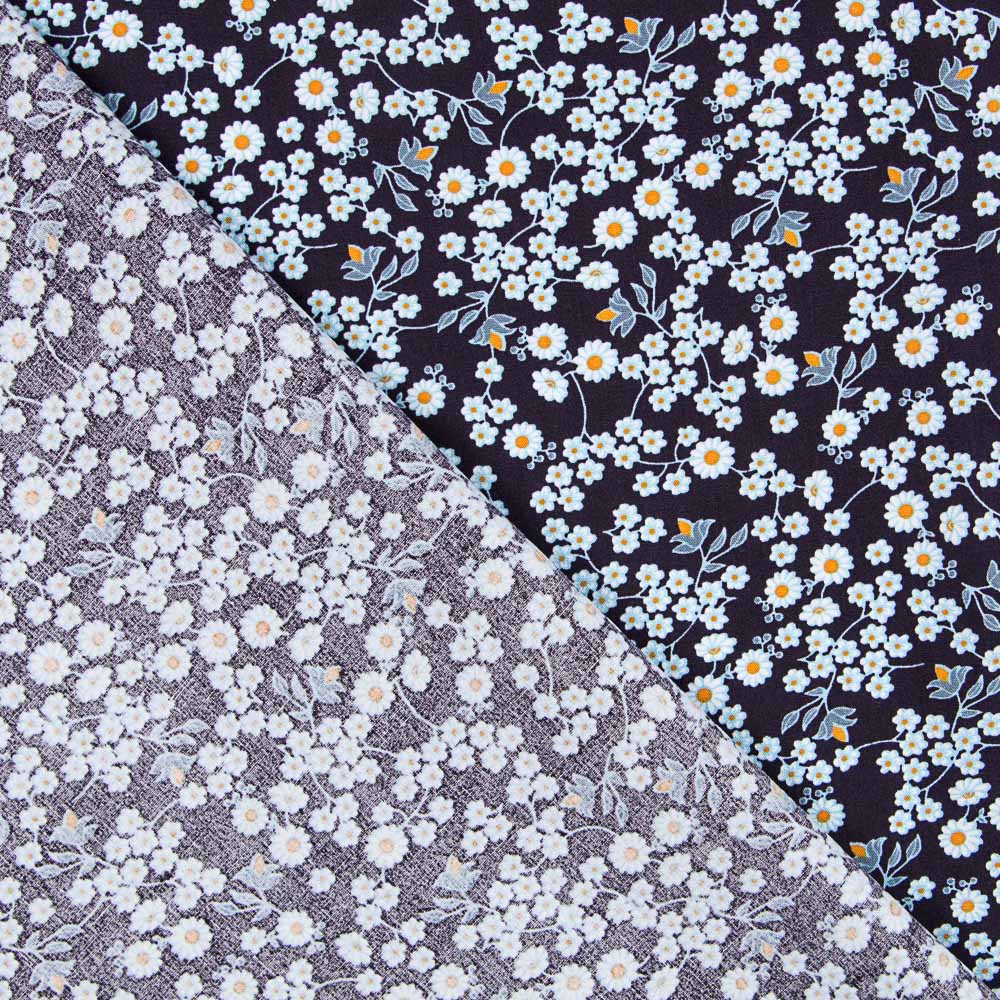 Algodão Margaridas Marinho - Ribes y Casals