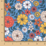 Popeline Algodão Flores Dara - Ribes y Casals