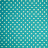 Popeline Bolas 2mm. Fundo Turquesa Bola Branca - Ribes y Casals