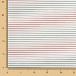 Forro Satinado Listrado Bege Suave - Ribes y Casals