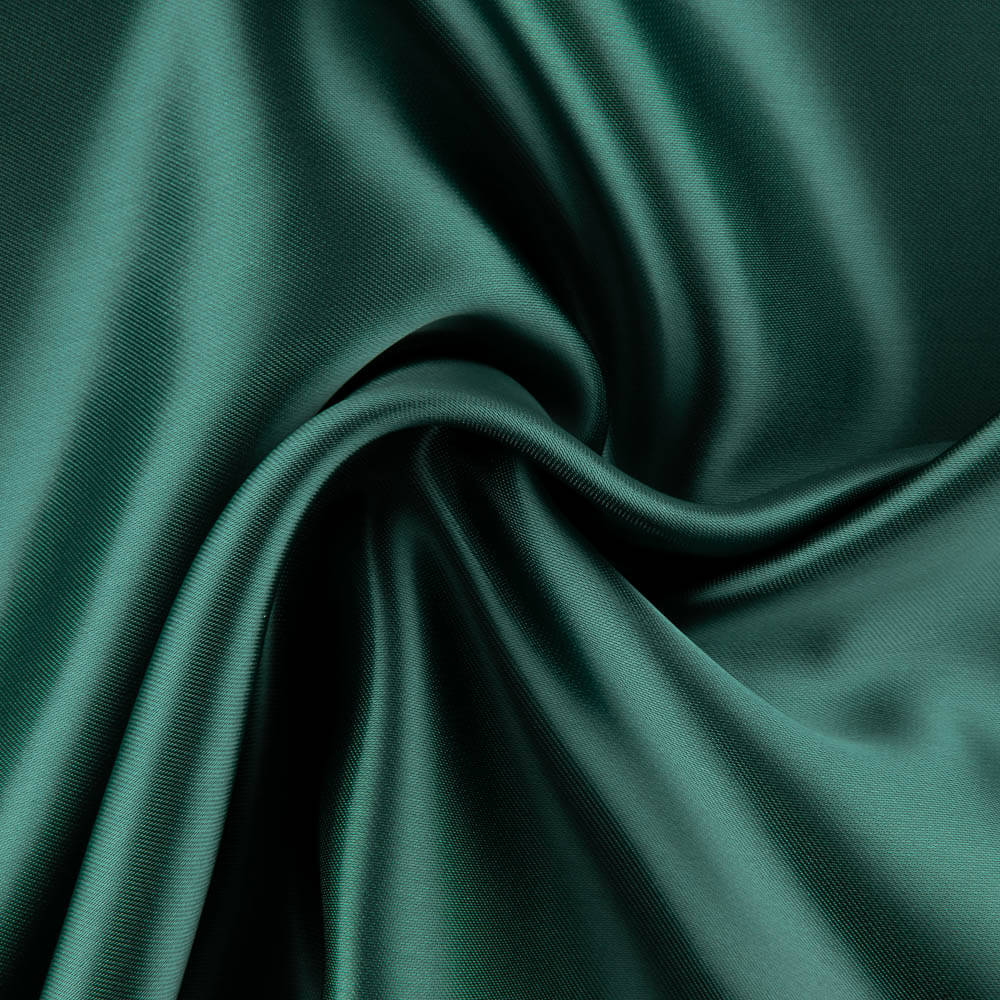 Retal Forro de Raso Rayón Verde Oscuro 80x140 cm - Ribes y Casals