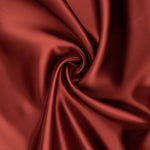 Forro de Raião de Cetim vermelho granada - Ribes y Casals