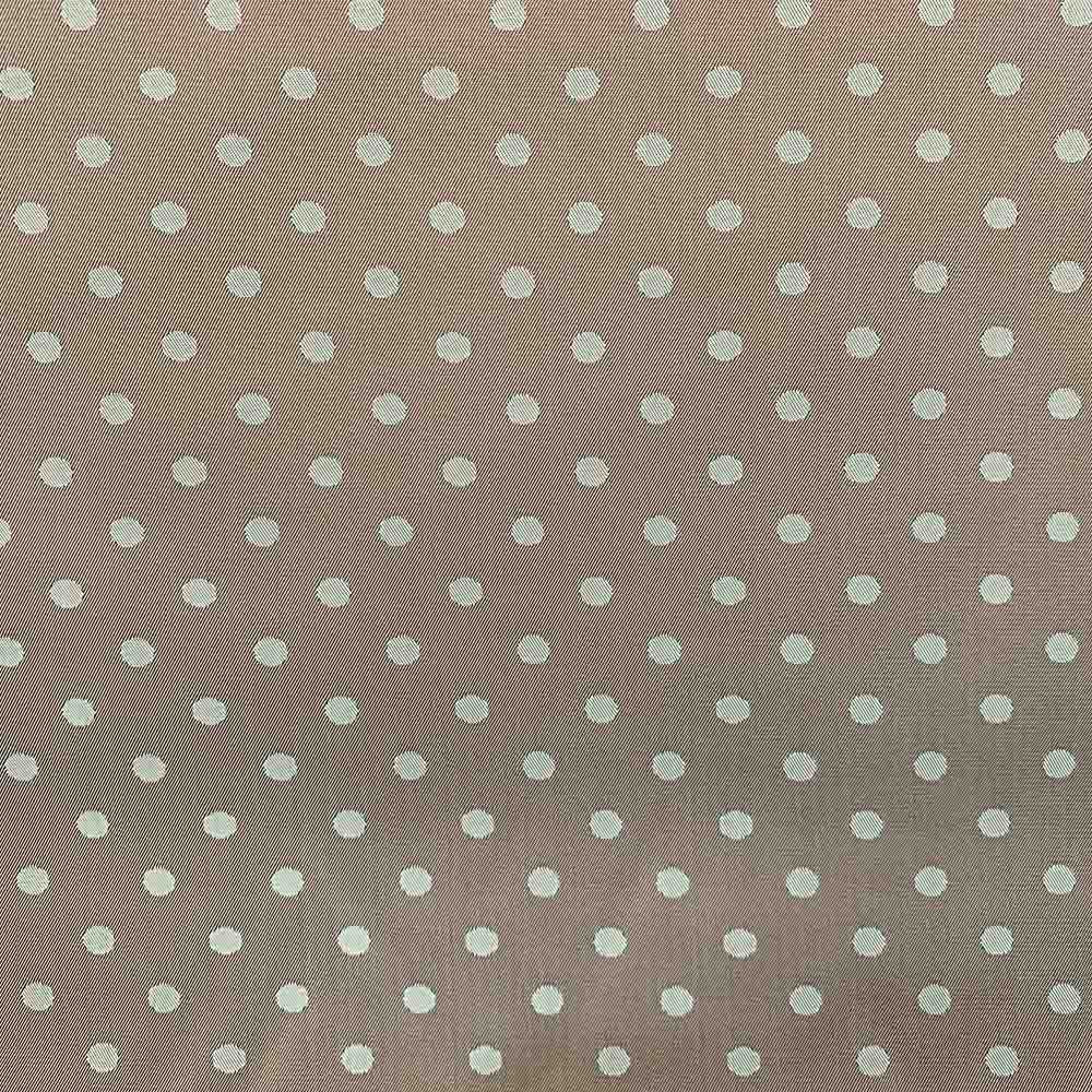 Forro de Raso Bolinhas Camel Verde - Ribes y Casals