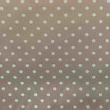 Forro de Raso Bolinhas Camel Verde - Ribes y Casals