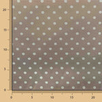 Forro de Raso Bolinhas Camel Verde - Ribes y Casals