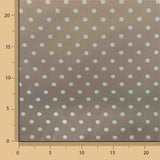 Forro de Raso Bolinhas Camel Verde - Ribes y Casals