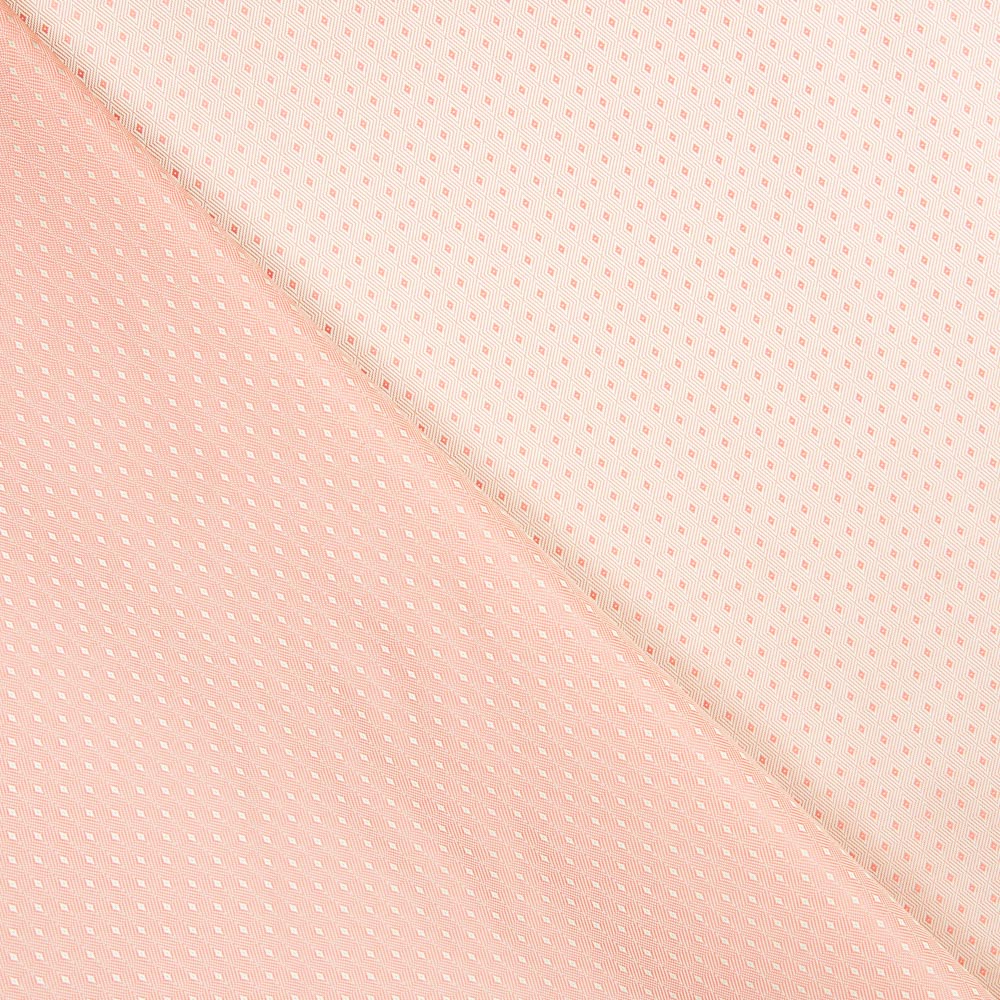 Forro de Raso Bolinhas Ouro Rosado - Ribes y Casals