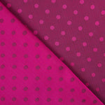 Forro de Raso Bolinhas Fúcsia Escuro - Ribes y Casals