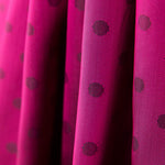 Forro de Raso Bolinhas Fúcsia Escuro - Ribes y Casals
