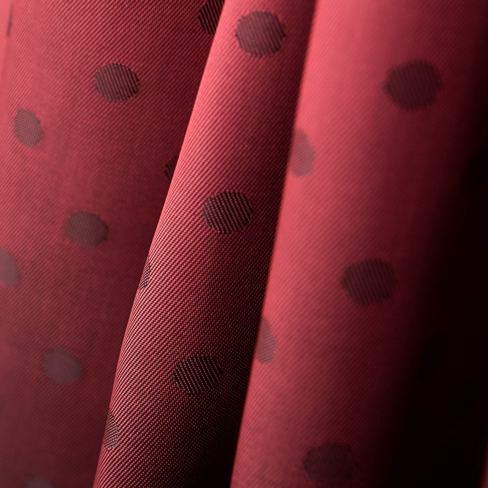 Forro de Raso Bolinhas Grená - Ribes y Casals