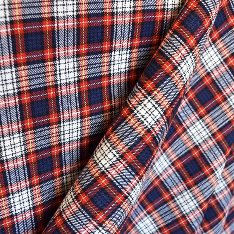 Flanela Xadrez Escocês Vermelho - Ribes y Casals