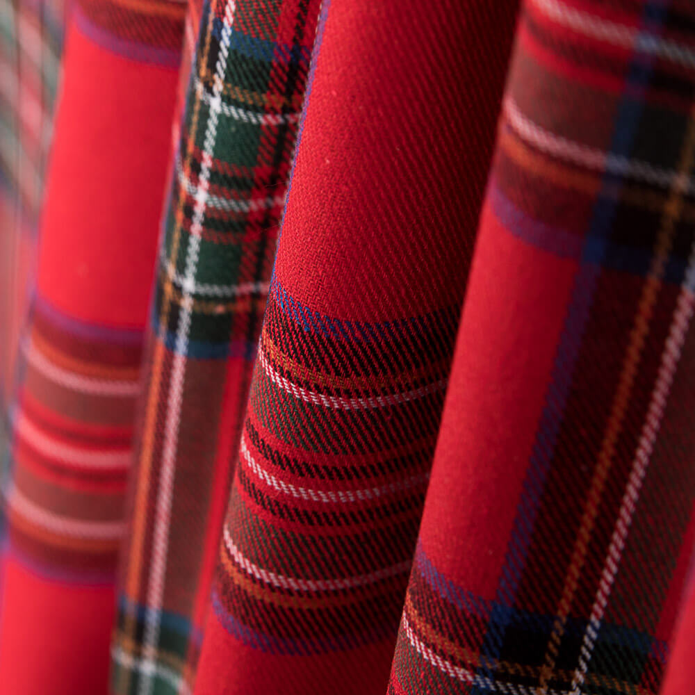 Franela Cuadros Escocés Rojo - Ribes y Casals