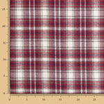 Franela Cuadros Leñador Granate - Ribes y Casals