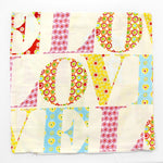 Fronha de Almofada Love Letters 45x45 cm - Ribes y Casals