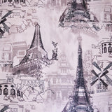 Gabardina Tapeçaria Eiffel Cinza - Ribes y Casals