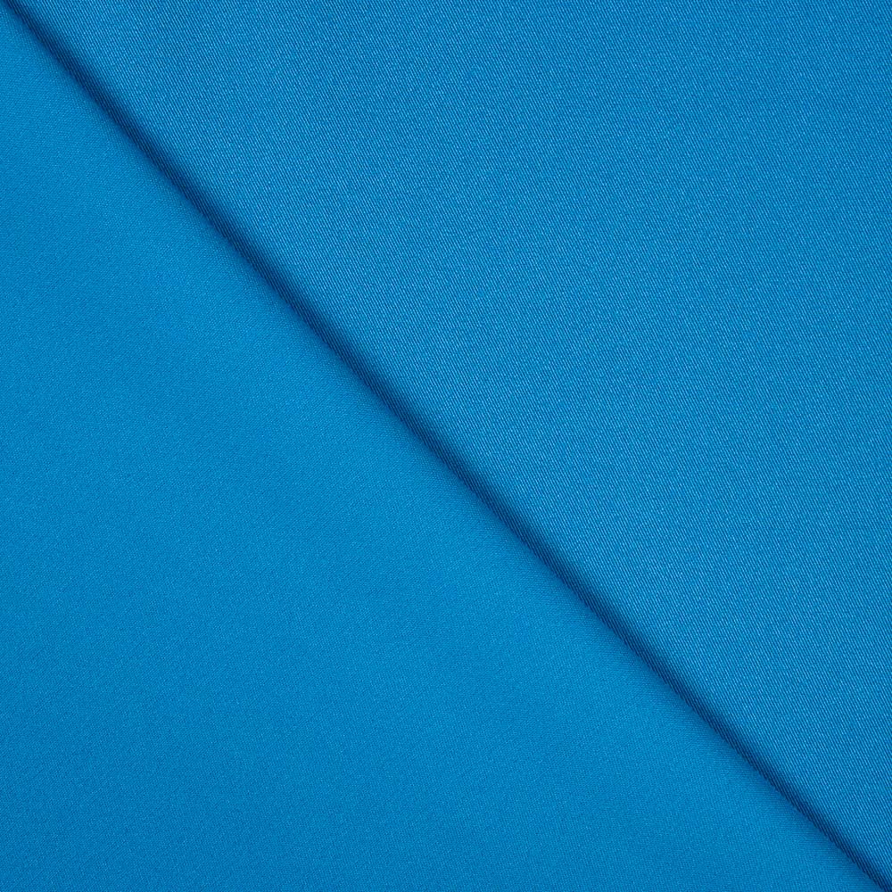 Gabardina Elástica Plana Azul Real - Ribes y Casals