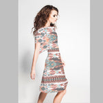 Crepe Diagonal Blanca Negra - Ribes y Casals