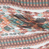 Crepe Diagonal Blanca Negra - Ribes y Casals