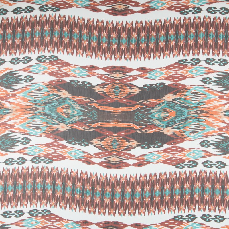 Crepe Diagonal Blanca Negra - Ribes y Casals