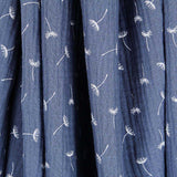 Tecido Gaze Bambula Primavera Azul - Ribes y Casals