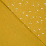 Tecido Gaze Bambula Primavera Mostarda - Ribes y Casals