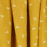 Tecido Gaze Bambula Primavera Mostarda - Ribes y Casals