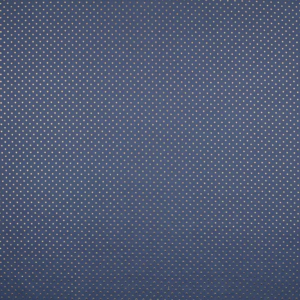 Tecido Gaze Bambula Lurex Azul - Ribes y Casals