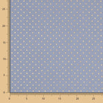 Tecido Gaze Bambula Lurex Céu - Ribes y Casals