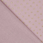 Tecido Gaze Bambula Lurex Lavanda - Ribes y Casals