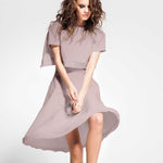 Tecido Gaze Bambula Lurex Lavanda - Ribes y Casals