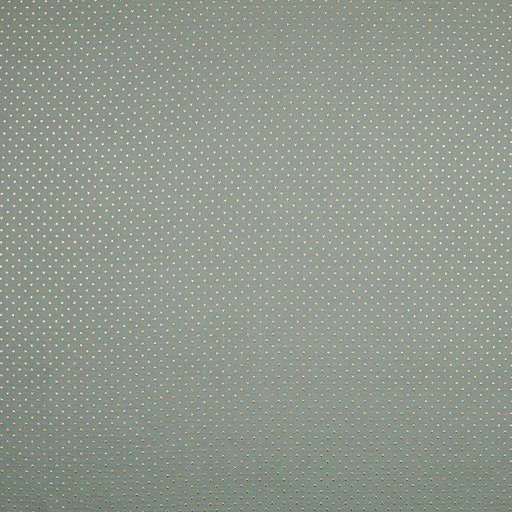 Tecido Gaze Bambula Lurex Menta - Ribes y Casals