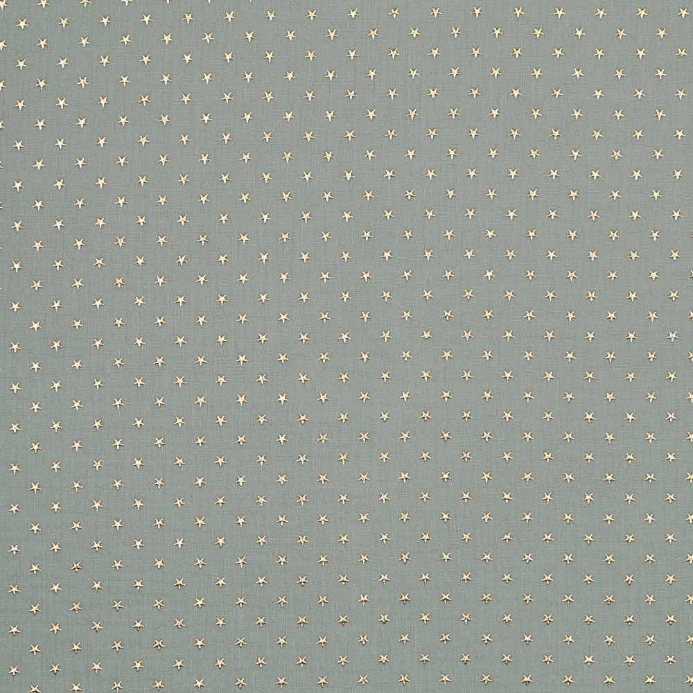 Tecido Gaze Bambula Lurex Menta - Ribes y Casals