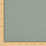 Tecido Gaze Bambula Lurex Menta - Ribes y Casals