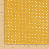 Tecido Gaze Bambula Lurex Mostarda - Ribes y Casals
