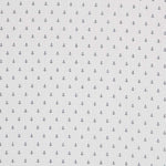Tecido Gaze Bambula Marinheiro Branca - Ribes y Casals