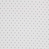 Tecido Gaze Bambula Marinheiro Branca - Ribes y Casals